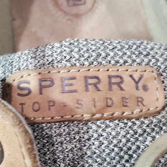Sperry Top Sider Brown Tan Leather Boat Shoe Men's Size 8.5M 9276619 K-5 CH-196 - Picture 10 of 11